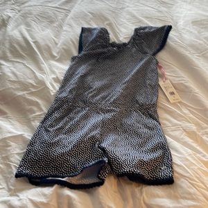 Vineyard Vines Navy and white short romper